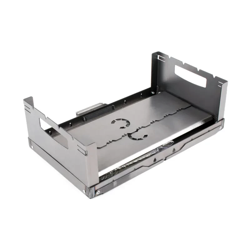 Мангал-дипломат 555х306х355 мм, толщина 2 мм, в сумке, СЛЕДОПЫТ