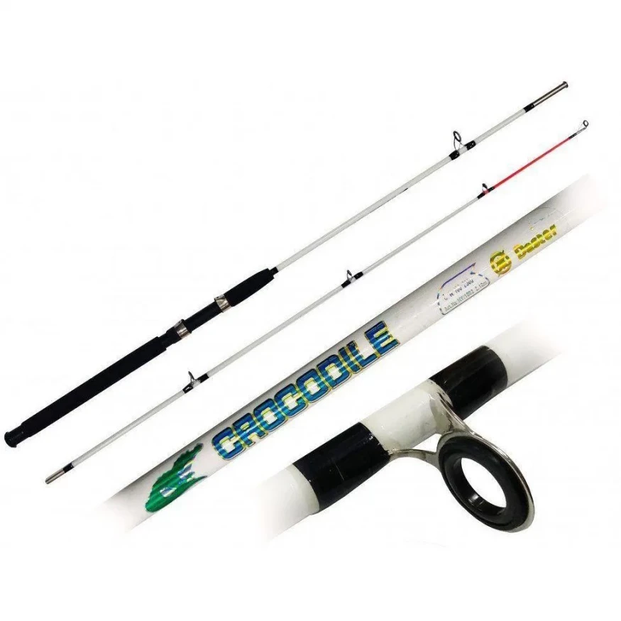 Спиннинг стеклопластиковый резьбовой Crocodile 1,8 м