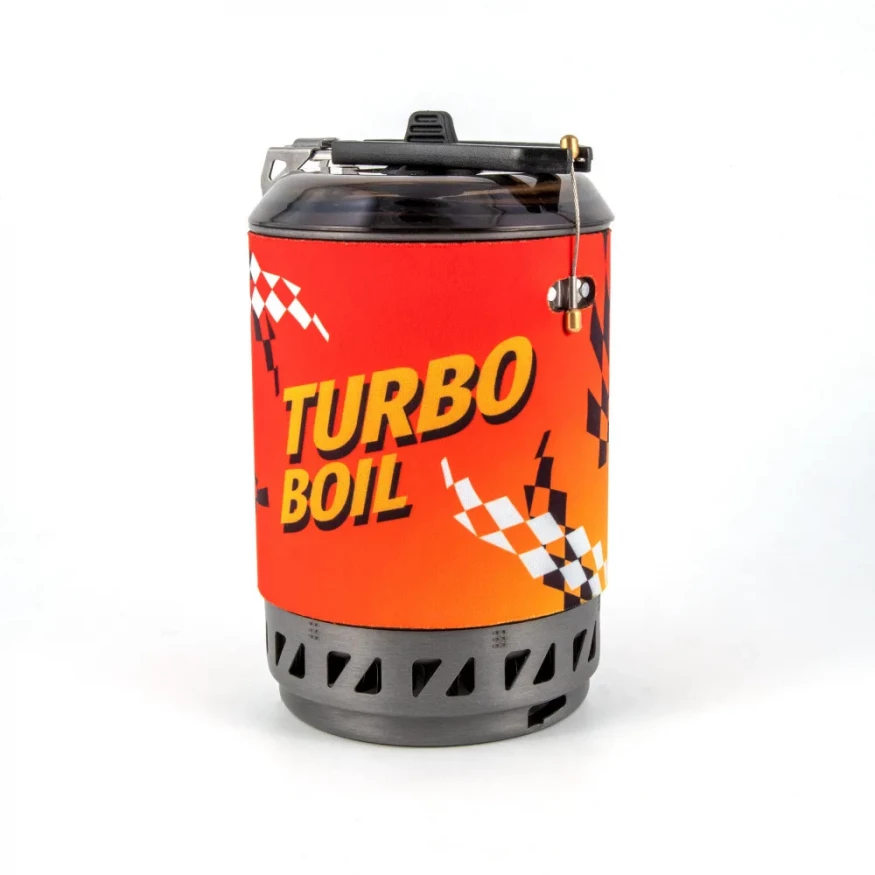 Газовая система FORZA TURBO BOIL для приготовления пищи, СЛЕДОПЫТ, с переходником для посуды